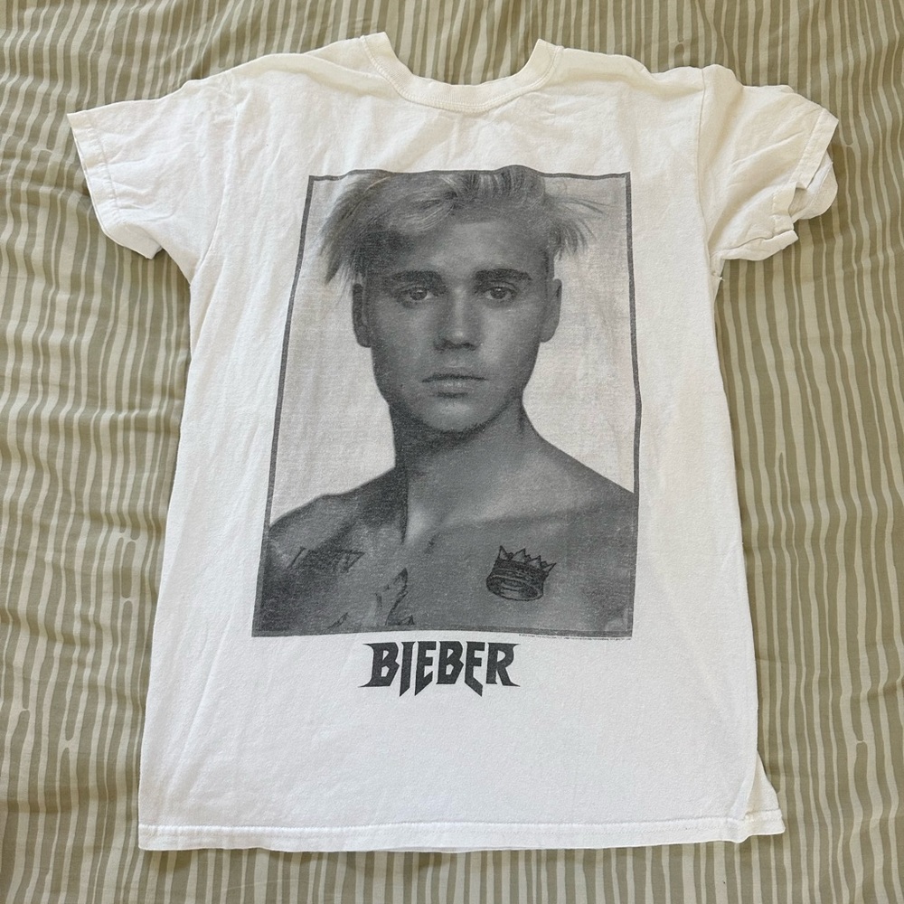 justin bieber t-shirt